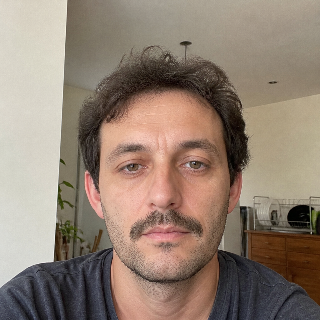 AI-generated fictional portrait
